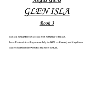 Glen Isla Memorial Inscriptions PDF Download